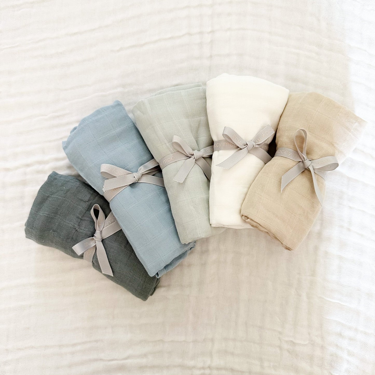 3-pack bamboo muslin 'go-to' cloths - Proud Papa