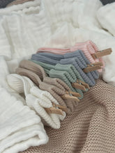 Load image into Gallery viewer, Luxury newborn socks - Peachy Perfect
