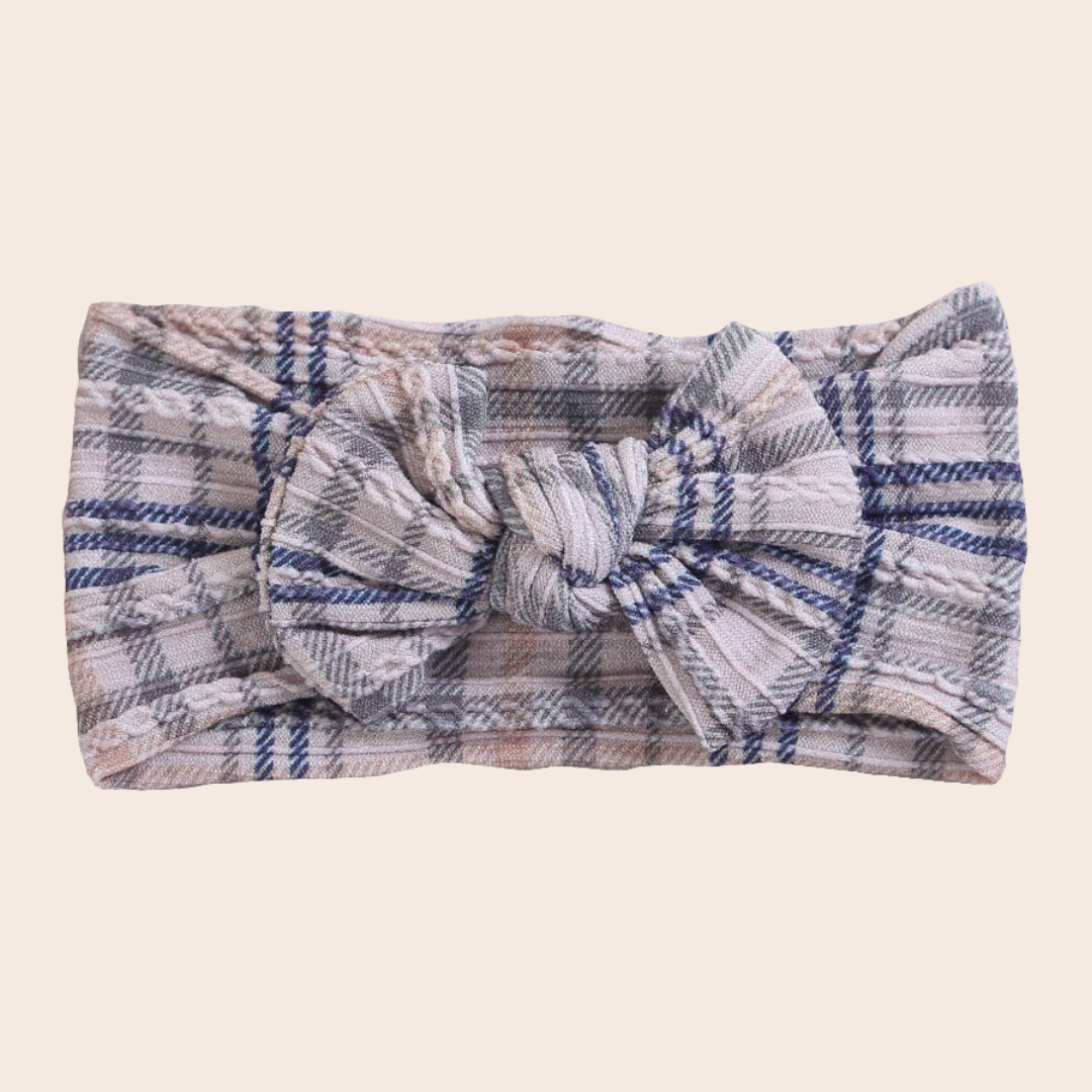 Mini headband - Tiny Tartan