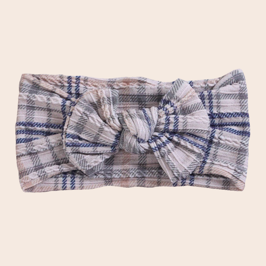 Mini headband - Tiny Tartan