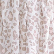 Load image into Gallery viewer, XL bamboo muslin swaddle - Blush Leopard Print
