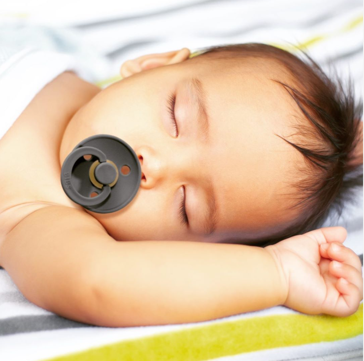 Iron dummy pacifier soother