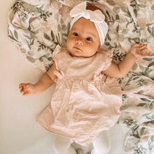 Load image into Gallery viewer, XL bamboo muslin swaddles - Flower girl
