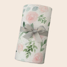 Load image into Gallery viewer, XL bamboo muslin swaddles - Flower girl
