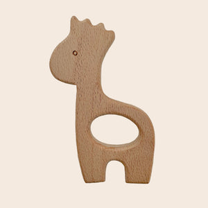 Natural wooden teether - Gigi giraffe