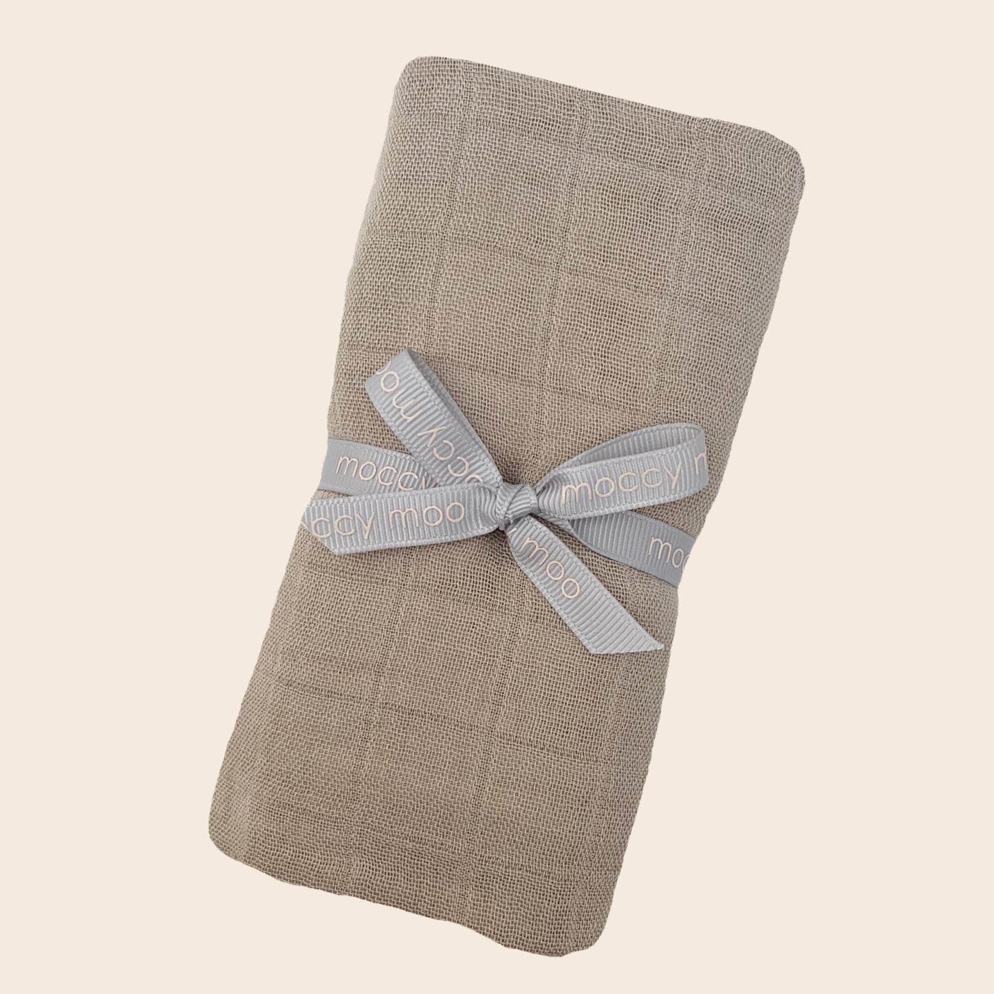 Bamboo muslin 'go-to' cloth - Natural Baby Beige