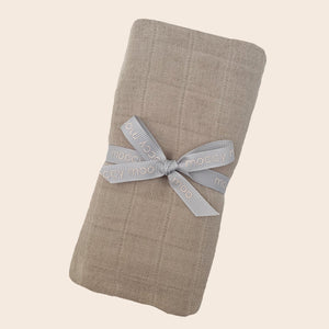 Bamboo muslin 'go-to' cloth - Natural stone