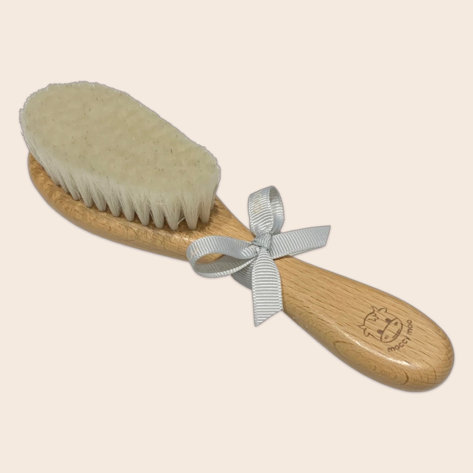 Natural baby hairbrush