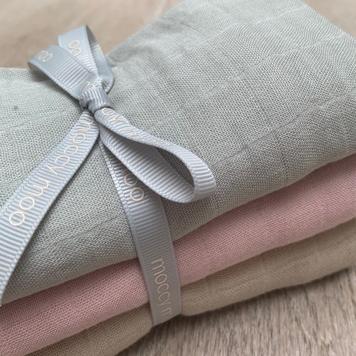grey pink beige pack of cloths