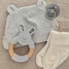 Load image into Gallery viewer, Bunny teether - Light grey
