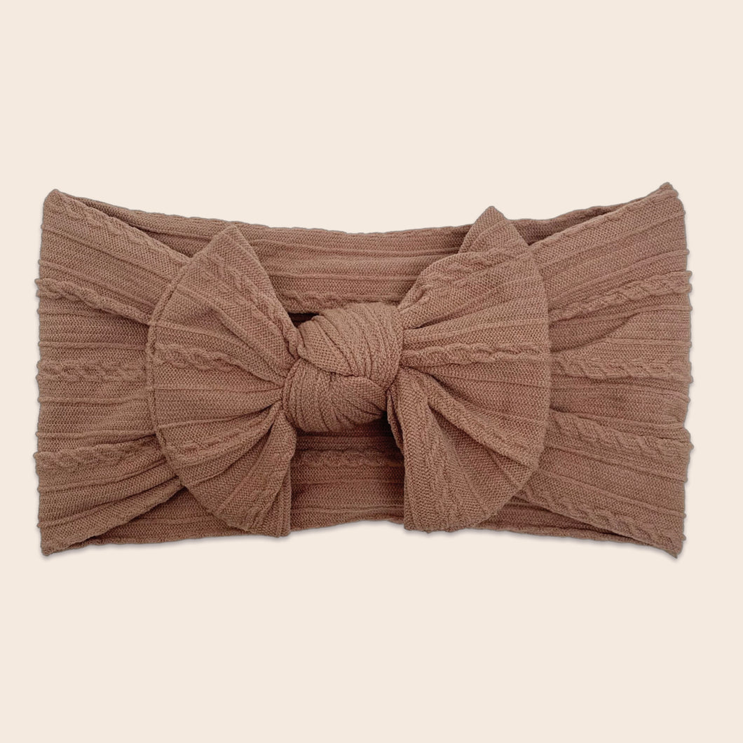 Mini headband -Mini mocha